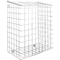 Jaula tipo buzón con fijaciones | Mail Catcher Cage | Iron Basket Post Catcher | Letter Letter Guard | Soporte para…